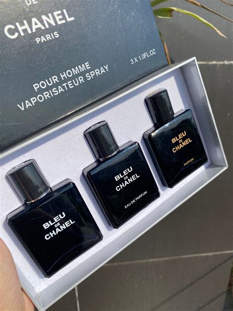 bleu de chanel gift pack|More.